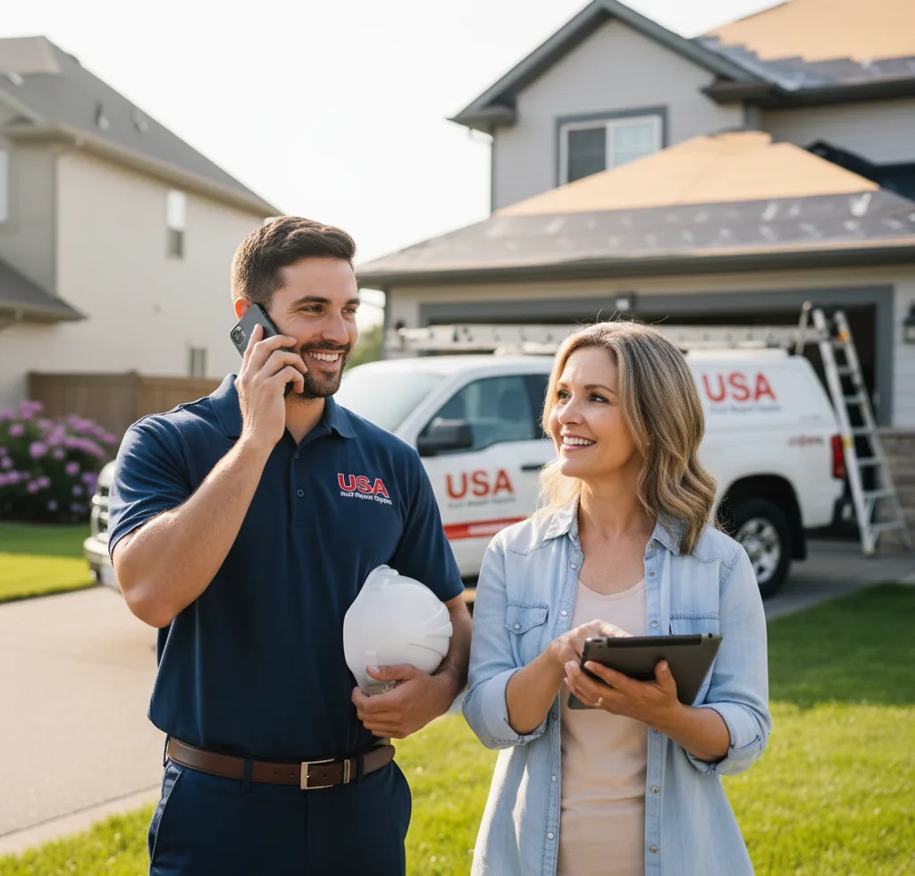 USA Roof Repair Experts customer support in Squaw Valley
